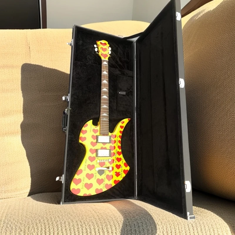电吉他异形皮箱定制款系列，携带方便又美观
