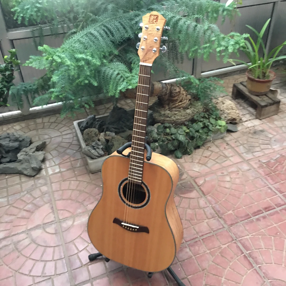 41寸单板吉他，西班牙手工艺（下单前提前咨询我们确认）