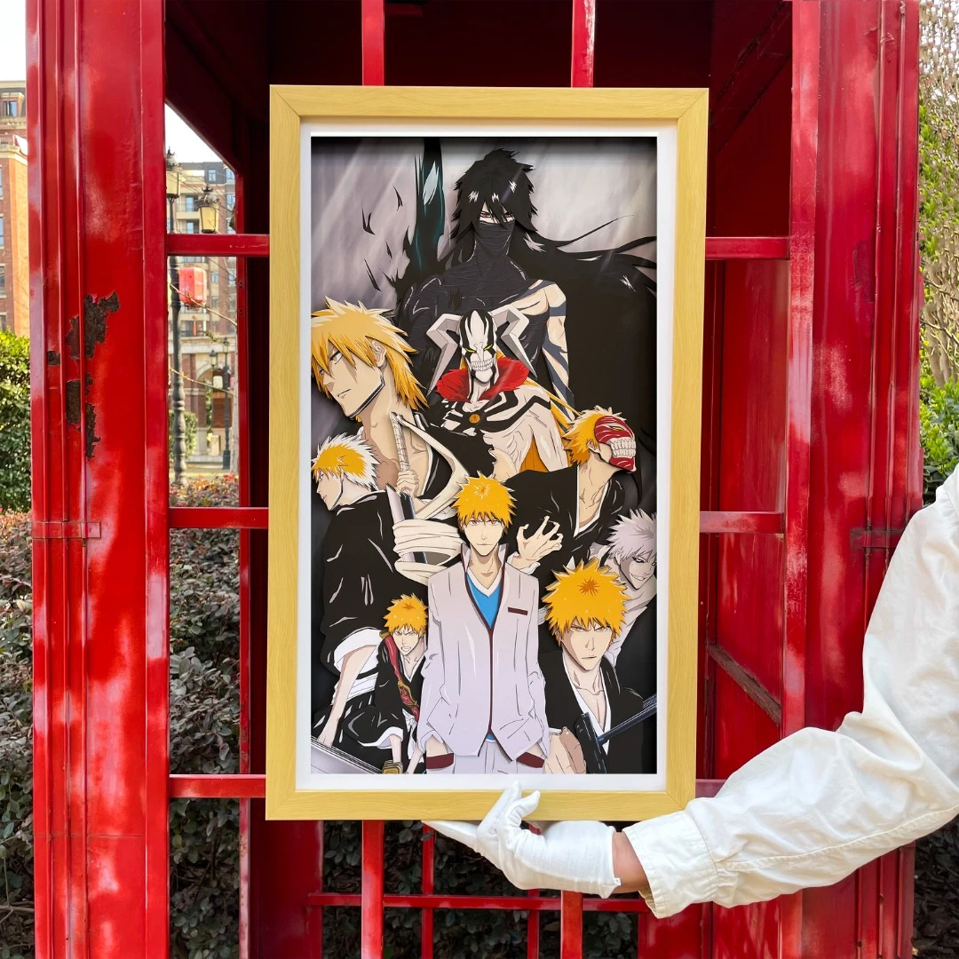 黑崎一护死神全形态合集3D动漫立体画装饰画 挂画壁画动漫二次元