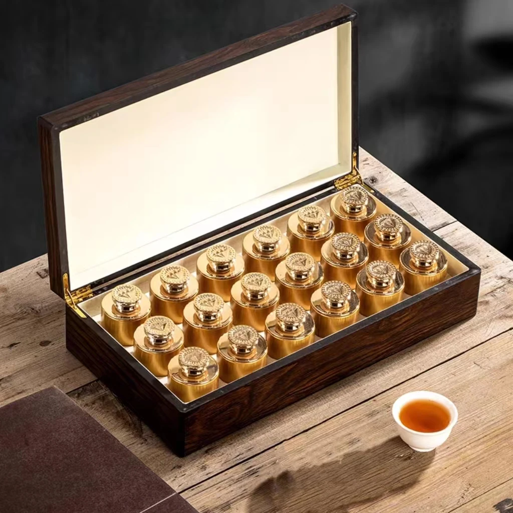 【黑檀木】福建花香小种红茶茶叶270克