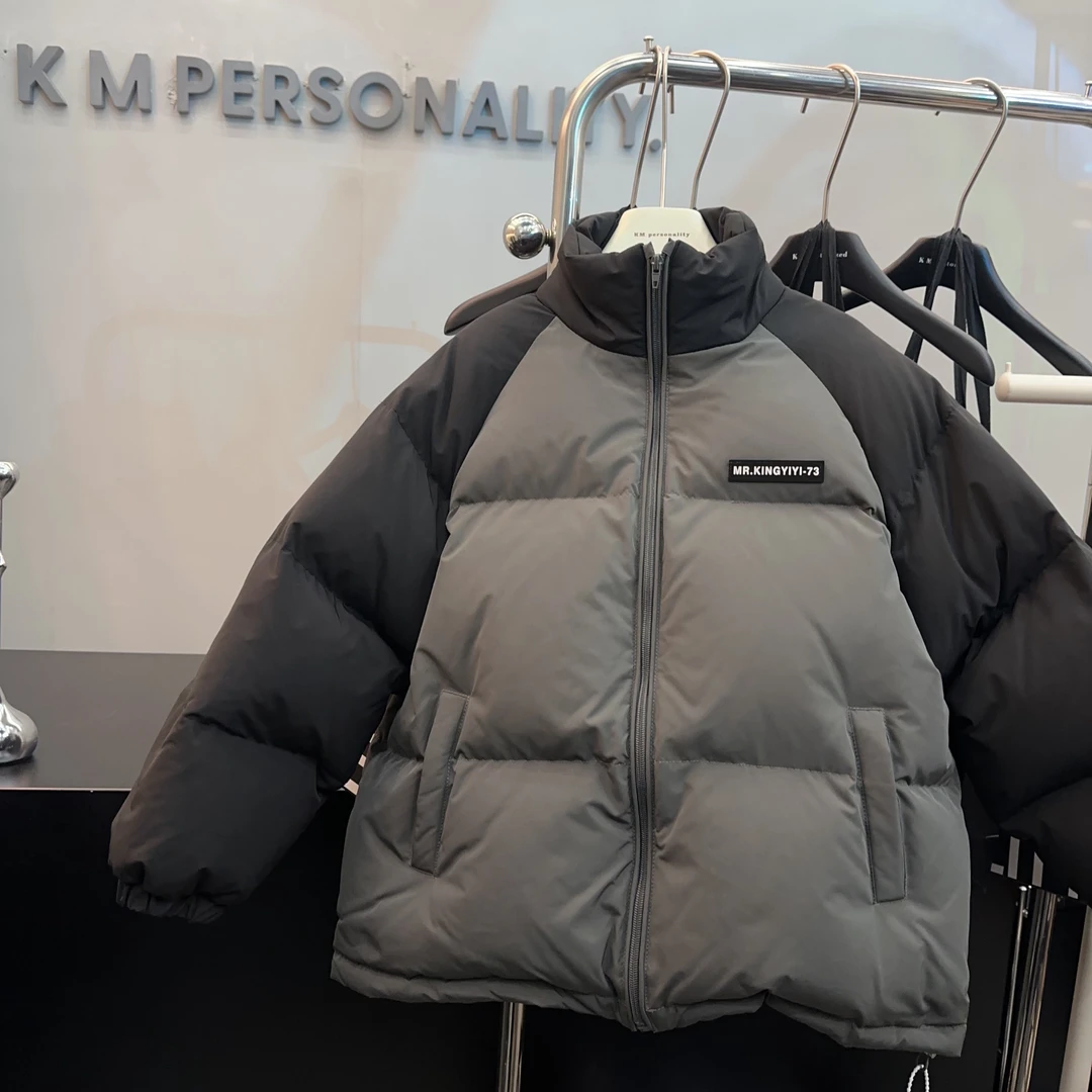 KM PERSONALITY 2024 新款 韩系定制儿童擦肩袖羽绒服外套 7366