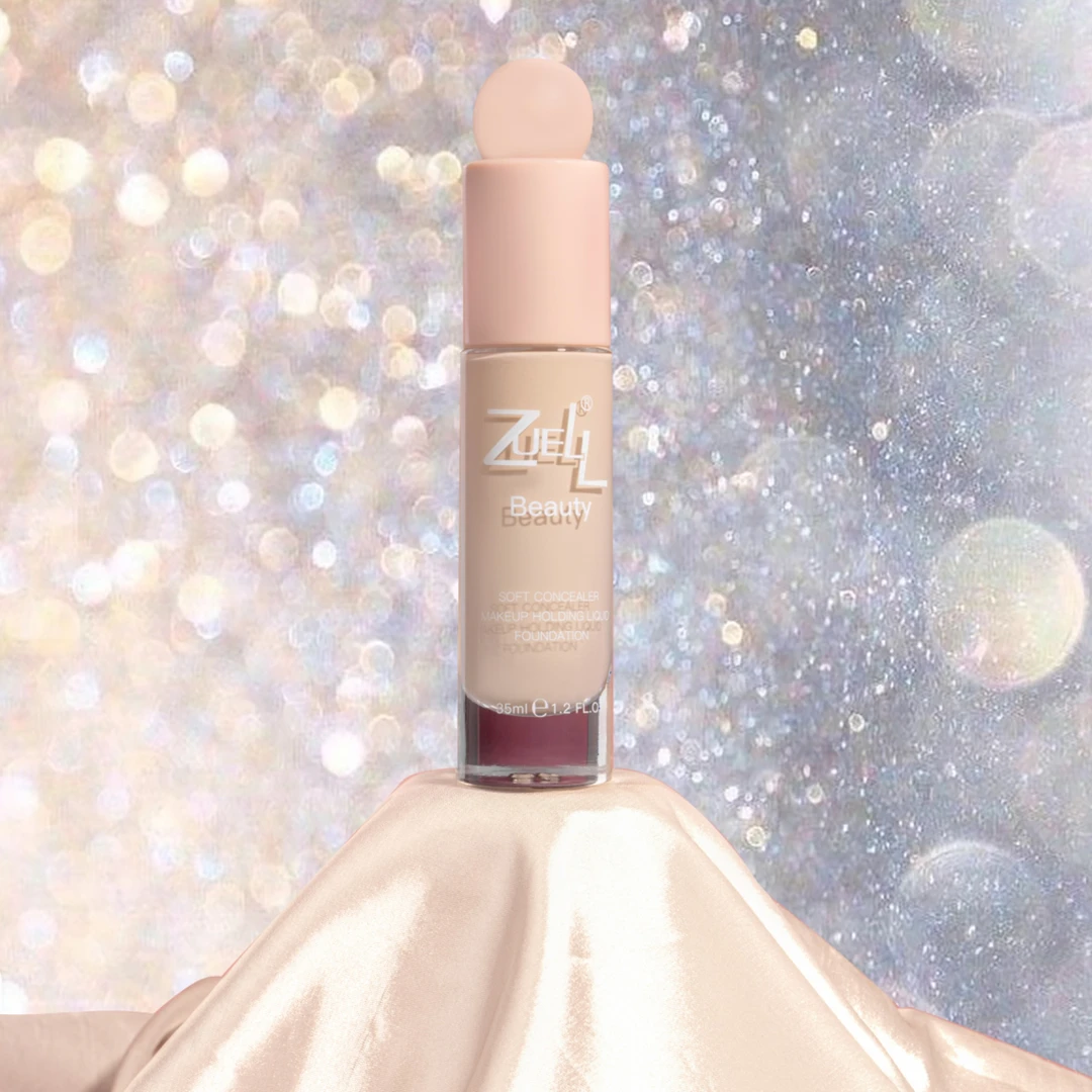 ZUELL BEAUTY遮瑕持妆持久水光肌粉底液（有试用装）