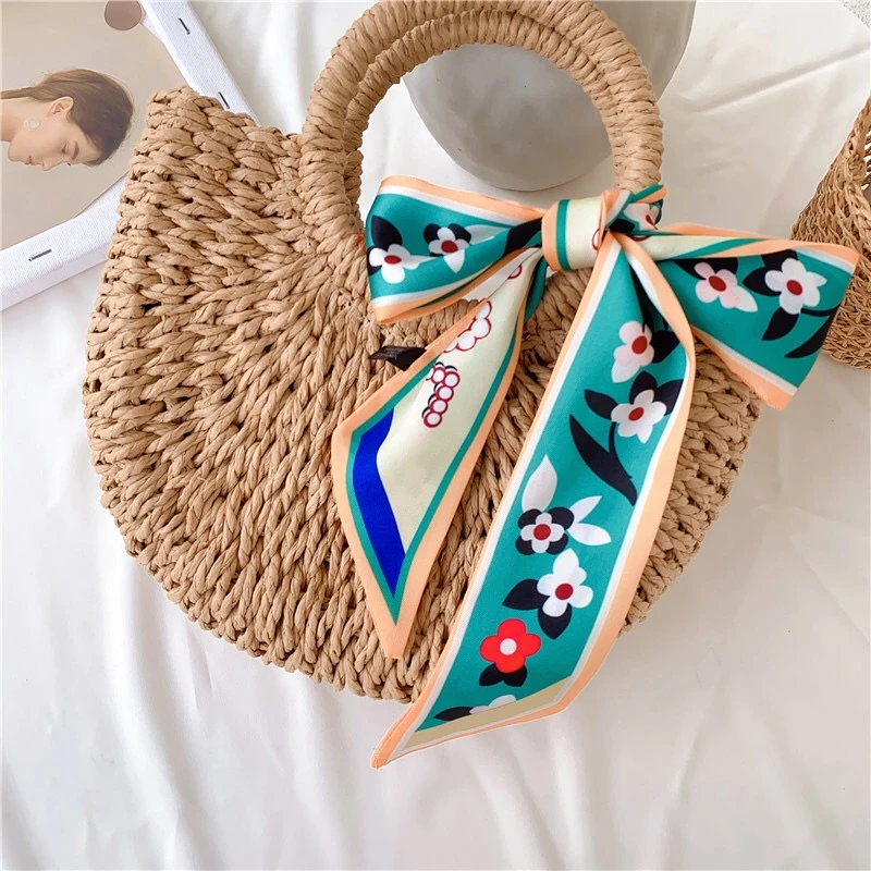 半圆沙滩包草编包百搭半圆沙滩包编织女包海边拍照半圆包