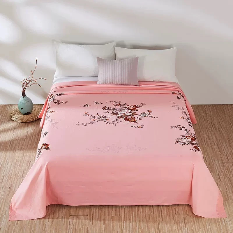 【双鹤飞舞】上海民光老式纯棉丝光床单经典传统工艺复古国风中式