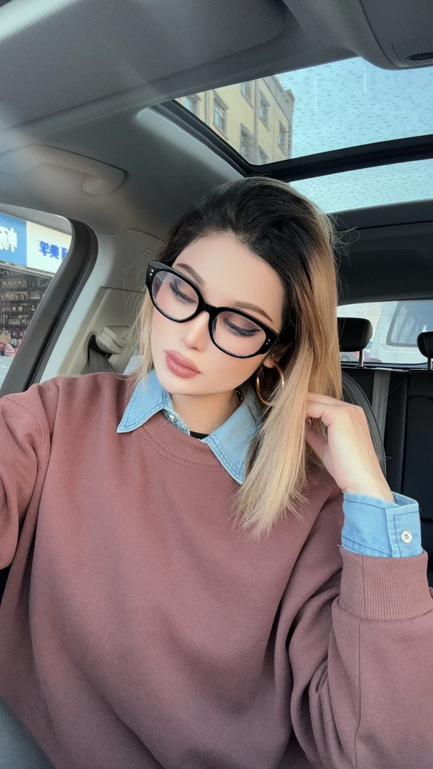 欧美个性防辐射百搭眼镜--