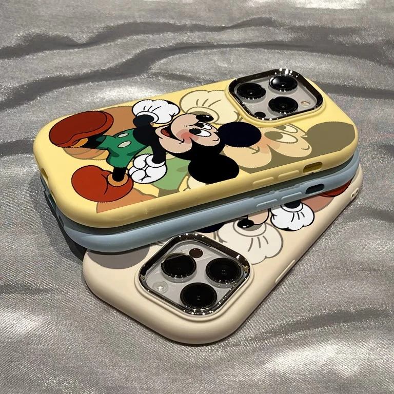 KEWU肤感马克龙米奇苹果15手机壳iphone13/14promax防摔12可爱xs