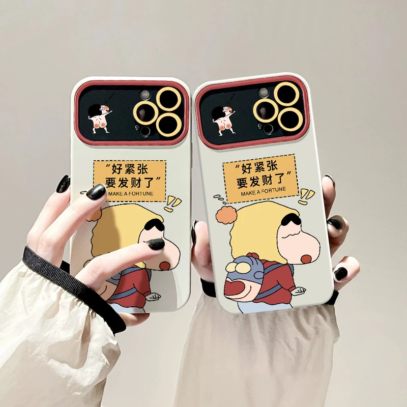 发财小新适用苹果14/15手机壳iPhone13promax12防摔11全包xs软xr
