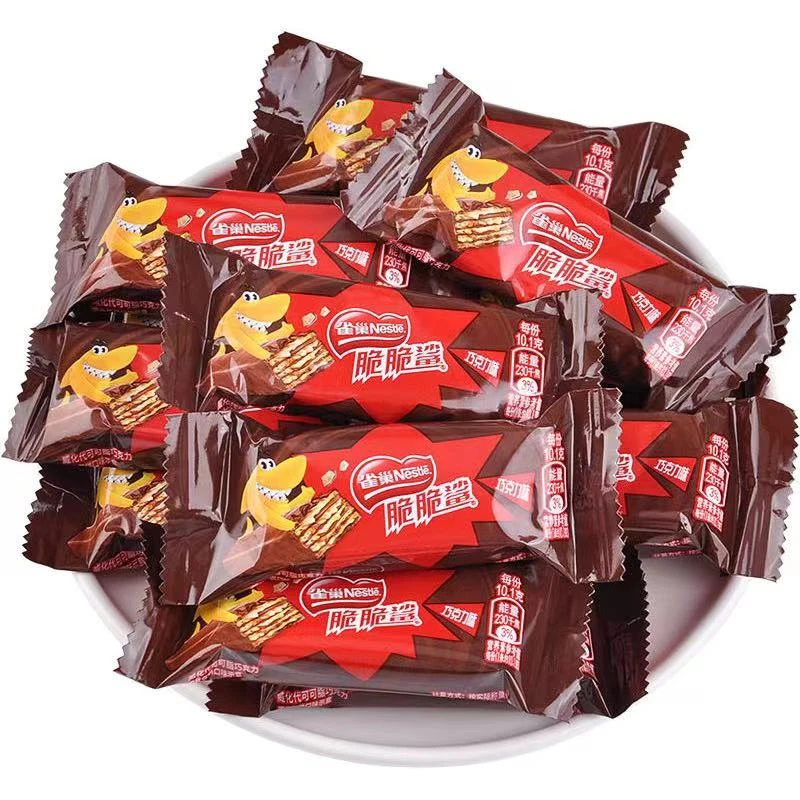 雀巢散称威化饼干脆脆鲨巧克力威化夹心饼散称装喜糖搭配糖果零食