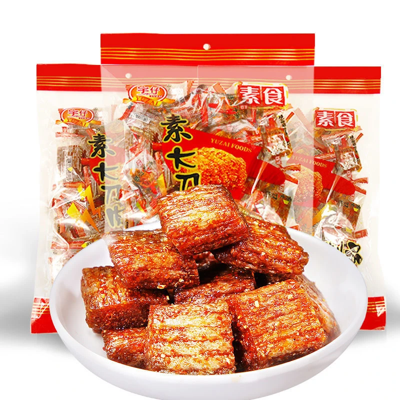 宇仔大刀肉辣条8090后儿时怀旧素零食面筋麻辣小吃网红辣条亲嘴烧