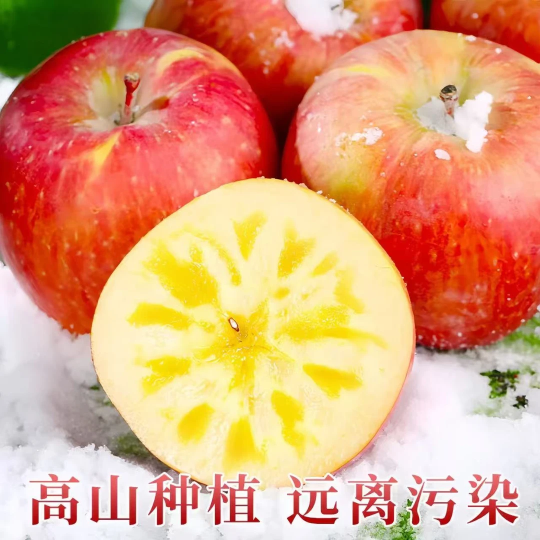 【自家种】新疆直发正宗新疆阿克苏冰糖心大苹果脆甜多汁新鲜当季