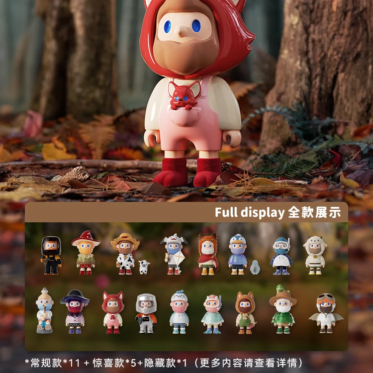 正版Bob9代奇遇冒险系列盲盒潮玩手办