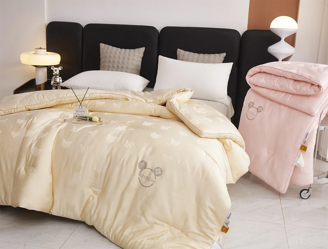 觅色 高端大豆蛋白被 单人 双人 加厚   柔软 保暖 秋冬被