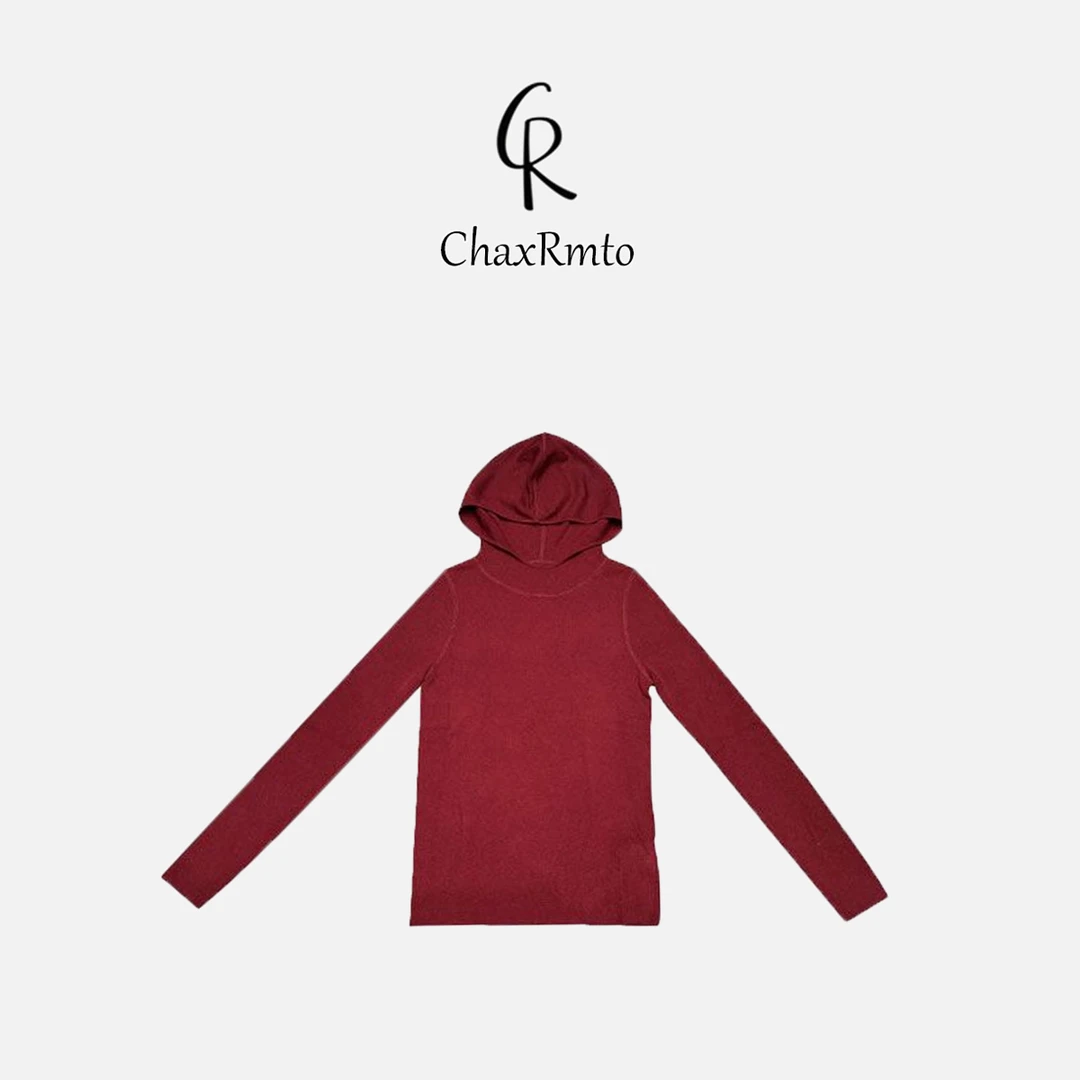 ChaxRmto斯斯 2024秋时尚简约针织衫休闲显瘦长袖打底衫 SC1C1043