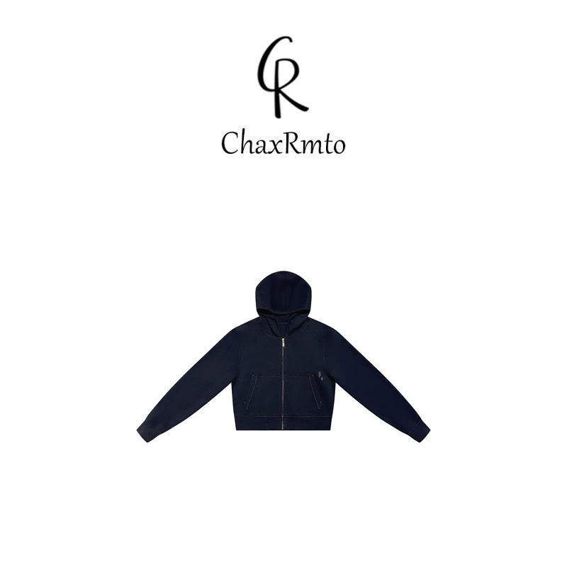 ChaxRmto斯斯 2024年秋冬时尚连帽休闲拉链百搭上衣 SC1C1094