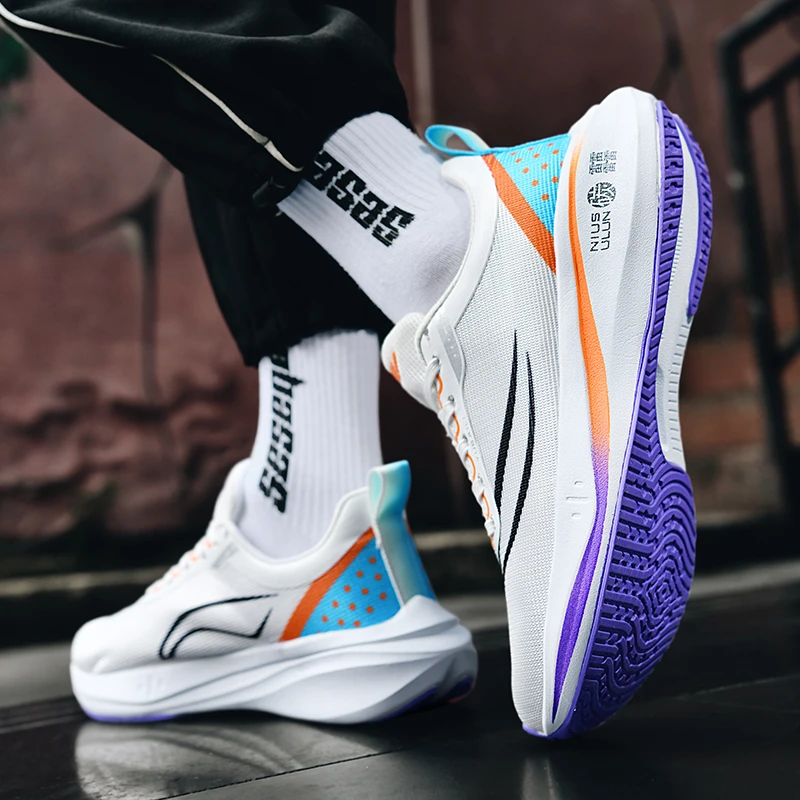 李宁飞电赤兔6pro超轻减震防滑缓震田径竞速秋季透气跑步运动跑鞋