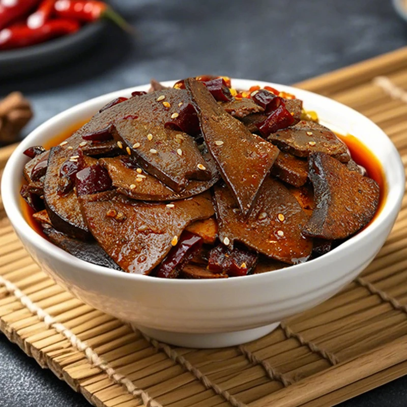 【谭八爷官旗】麻辣猪肝网红零食麻辣鲜香追剧下酒开袋即食解馋香辣