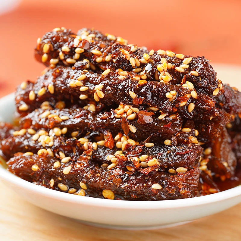 【谭八爷官旗】麻辣牛肉干50g*1袋