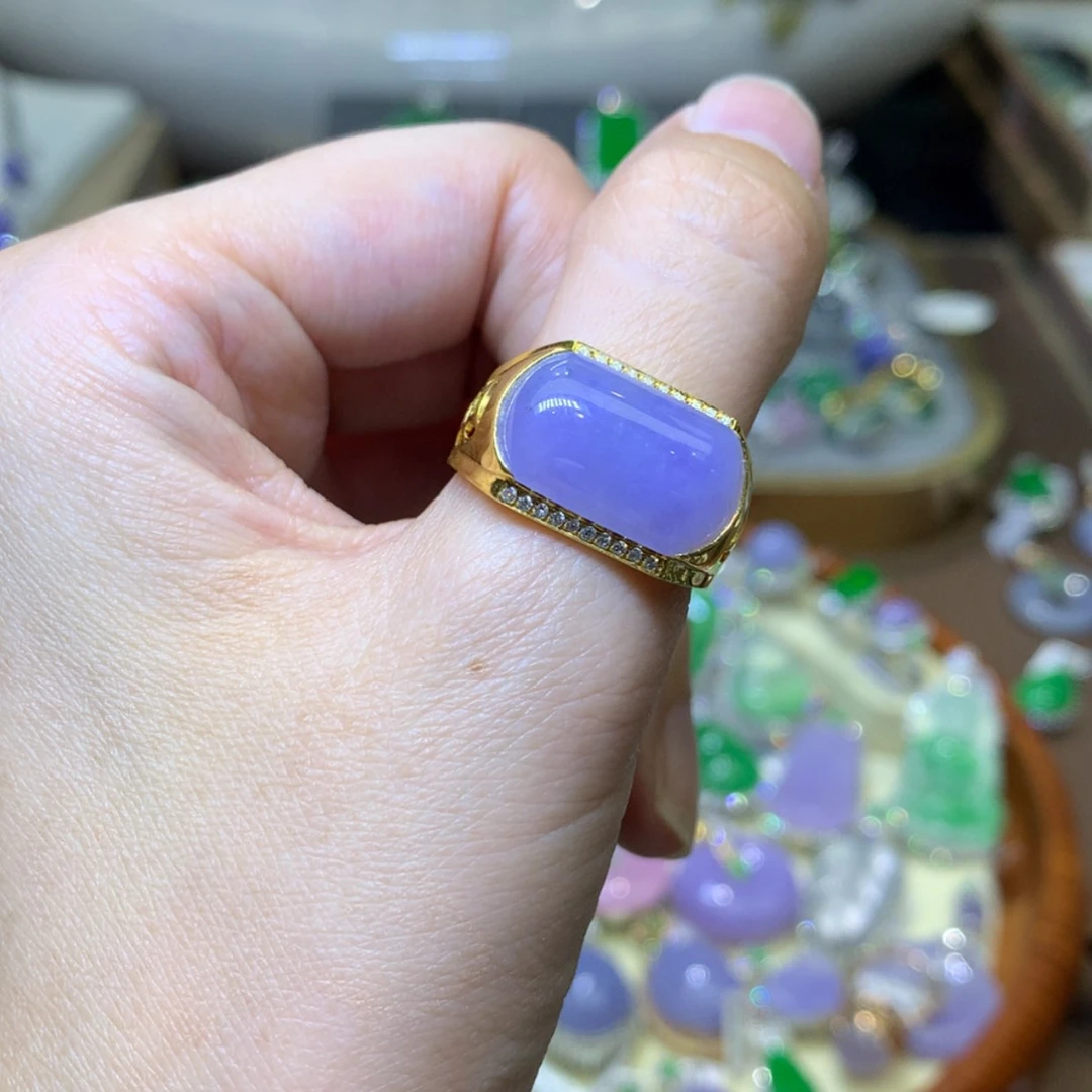 【闪购商品】翡翠颈饰18K金镶嵌