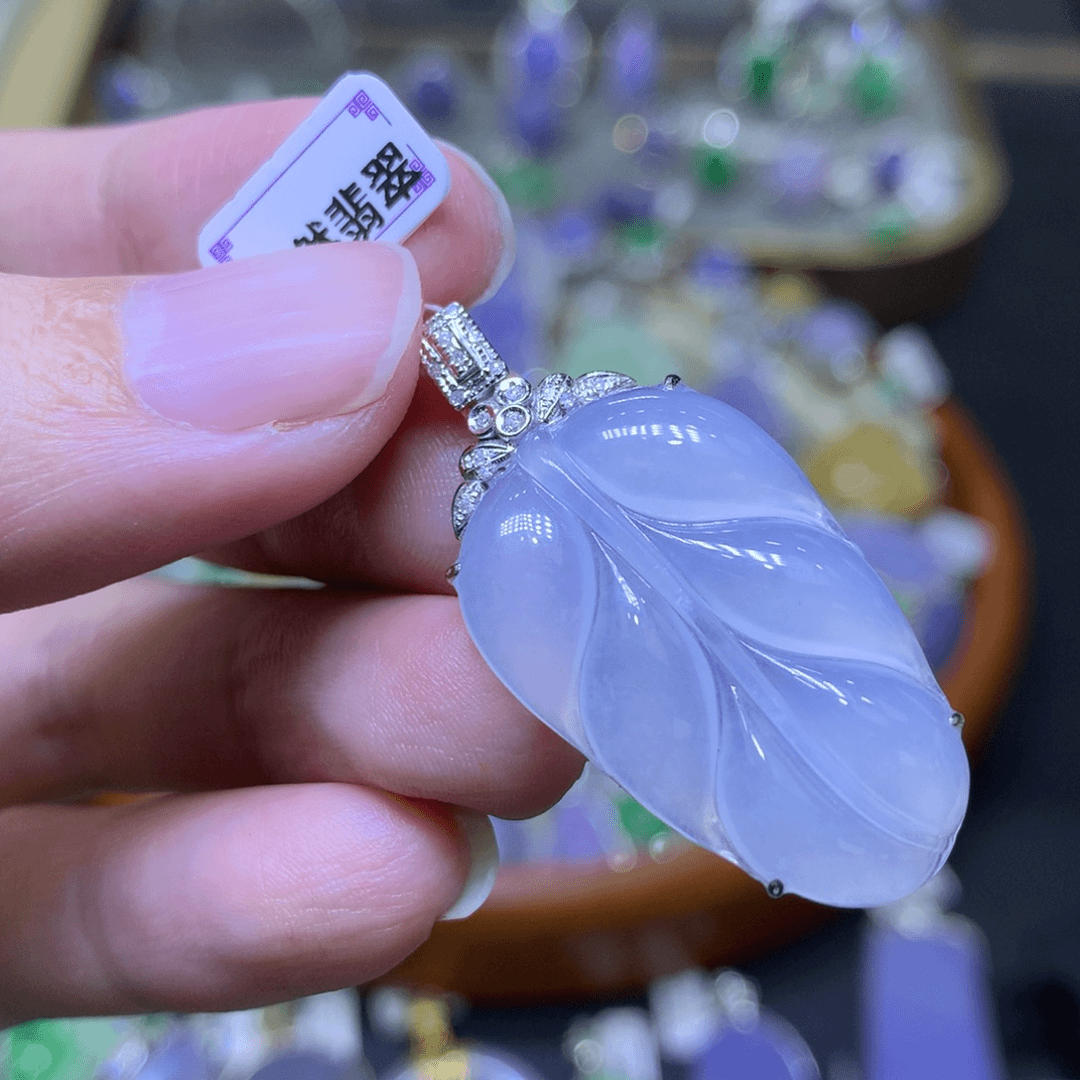 【闪购商品】翡翠颈饰未镶嵌翡翠吊坠项链