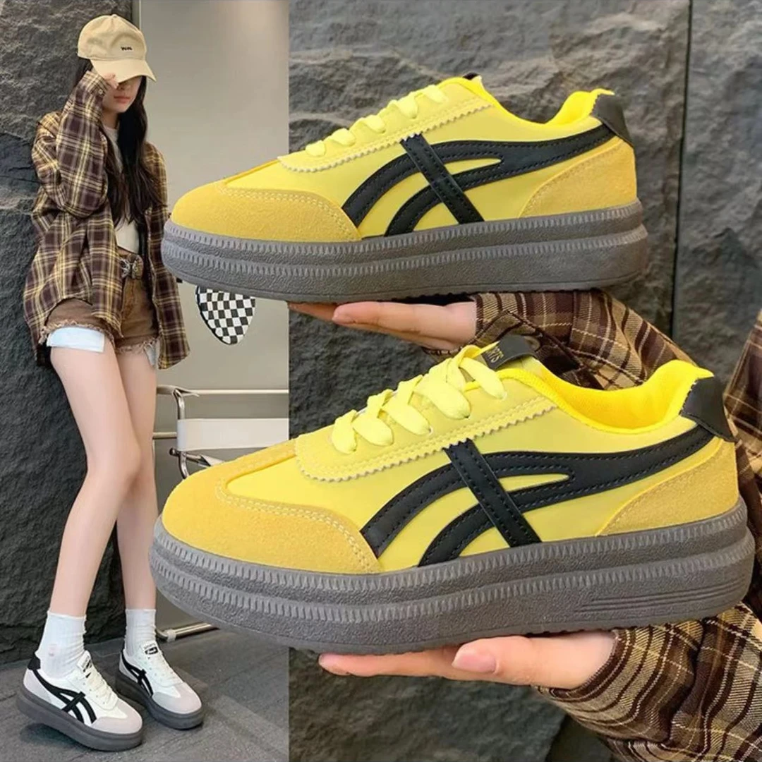 2024年秋季新款时尚百搭单鞋韩版休闲德训鞋520