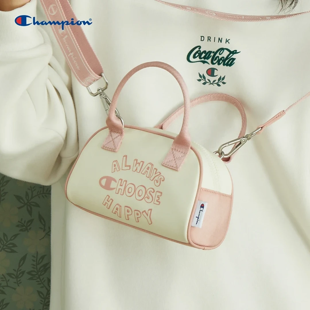 Championinsol波士顿包休闲保龄球包斜挎手提包女士包包24SSP18