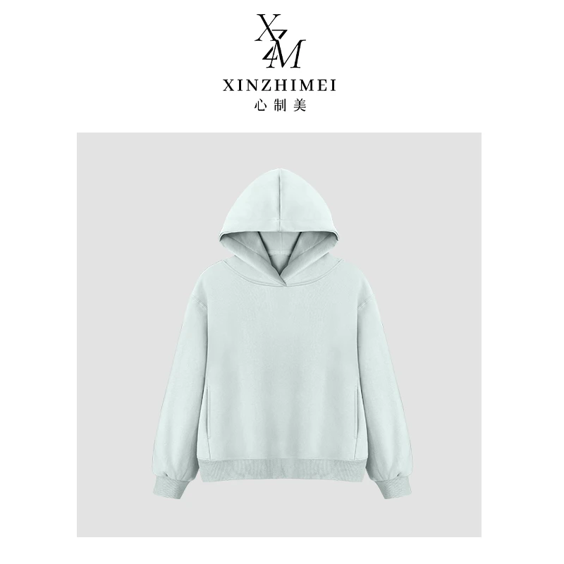 华棉300克【春秋款】正肩连帽卫衣5015b