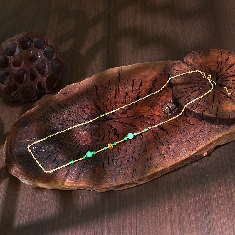 ［非藏大珠宝家］翡翠项链【5718FJ】