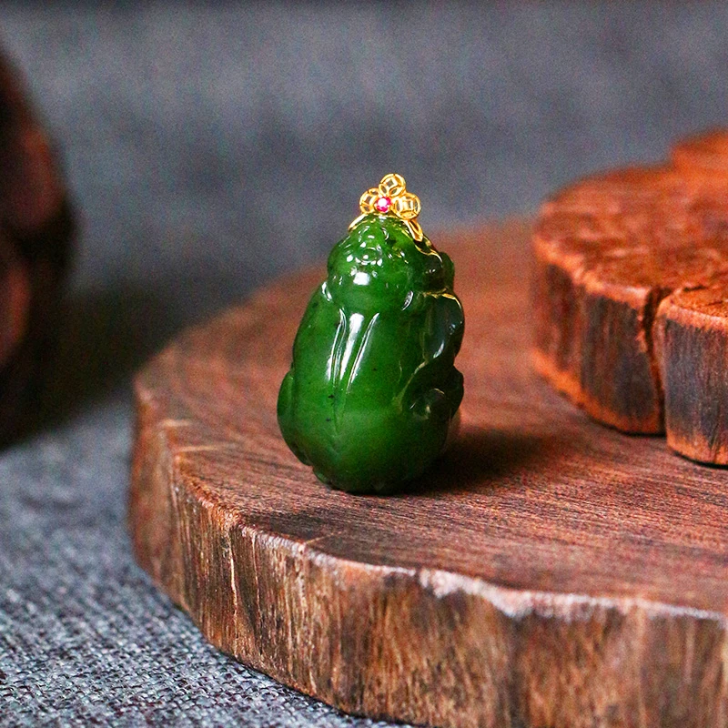 [非藏大珠宝家]和田玉吊坠貔貅【8203AX】