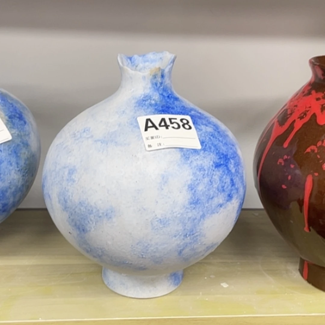 【闪购商品】瓶高26口5手工无孔花瓶