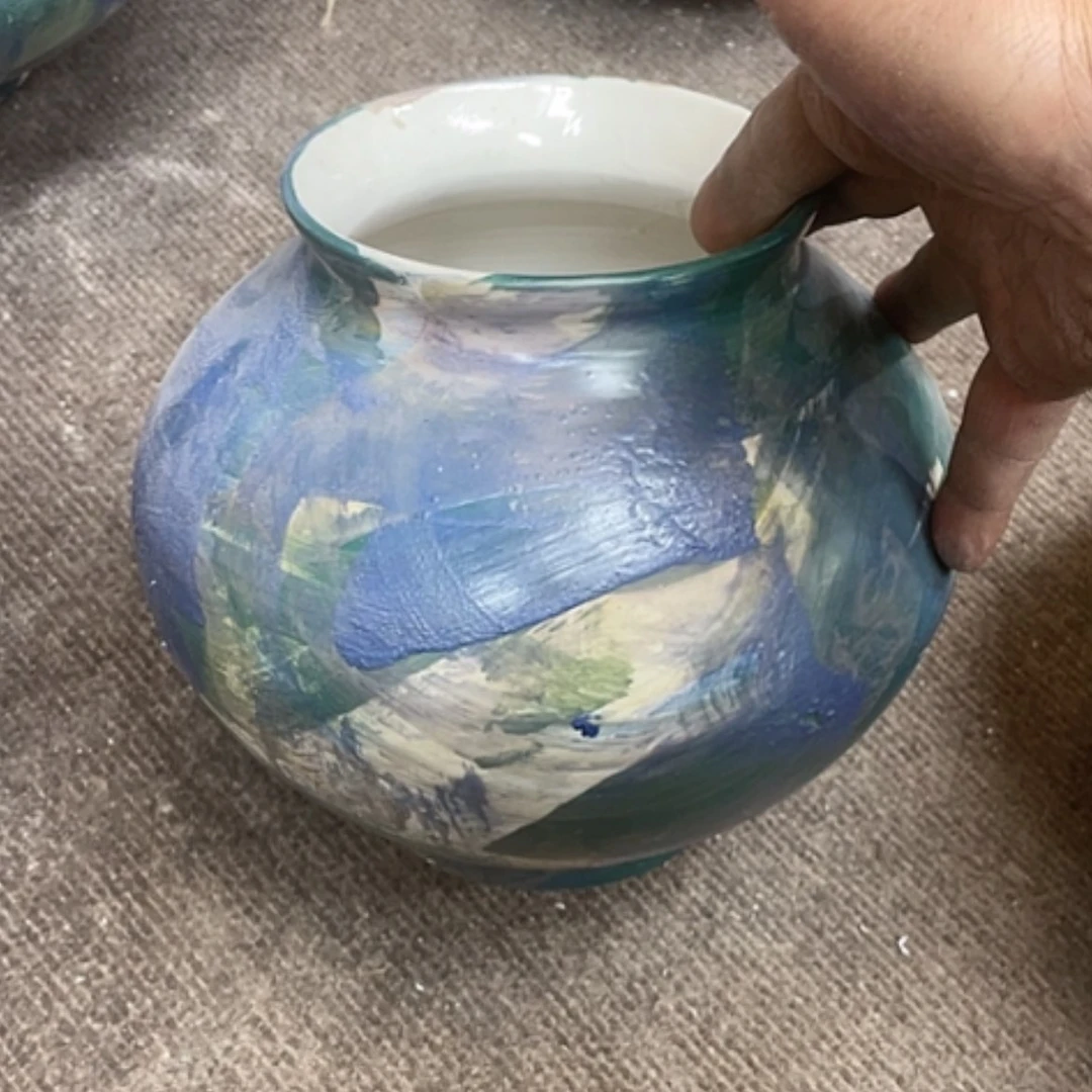 【闪购商品】瓶高20口11手工无孔花瓶