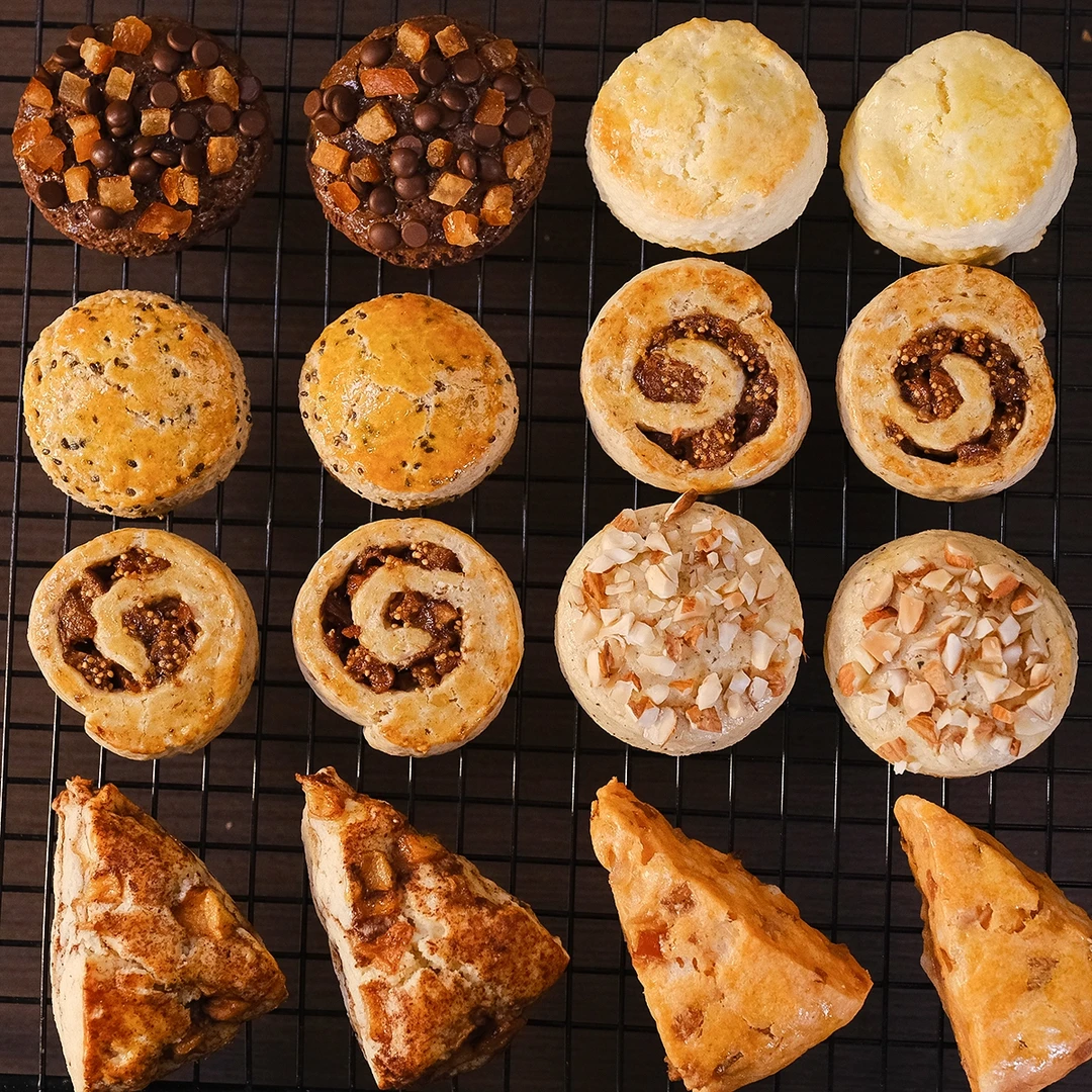 课程|司康多款可咸可甜风味  外酥里软 奶香十足 免打发易上手