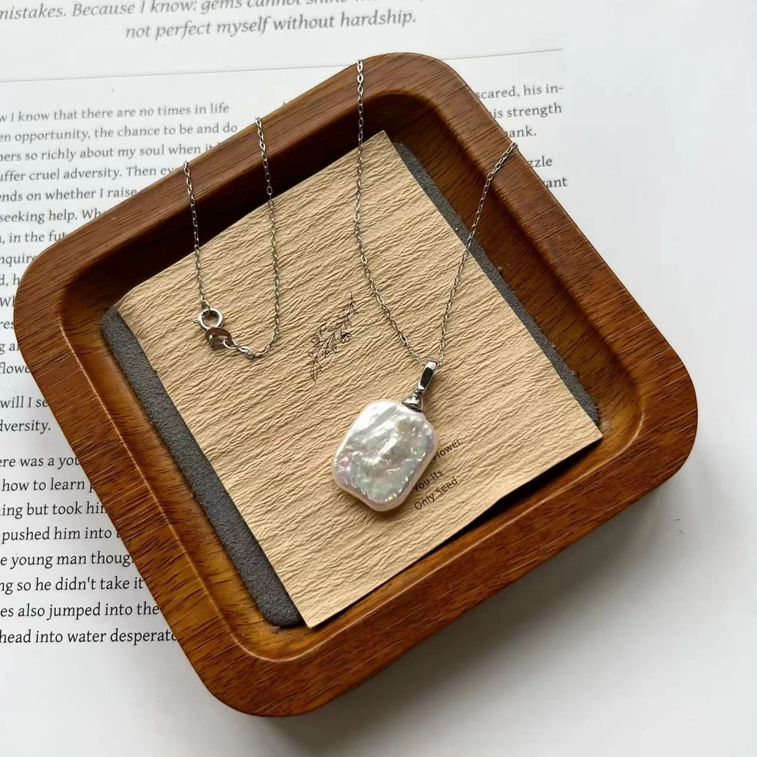 小静折扣~链子925银 K093A   不规则吊坠项链 多样化发其一