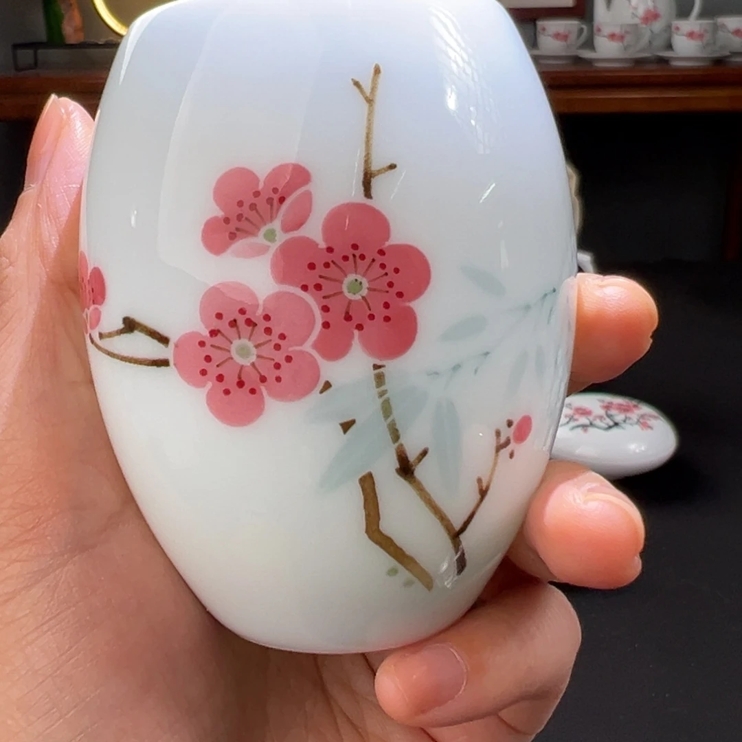 翠竹红梅腰鼓杯一级品