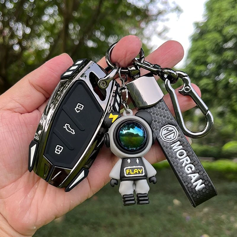 名爵5钥匙套天蝎座第二三代名爵6pro/zs/MG领航HS新能源汽车包壳