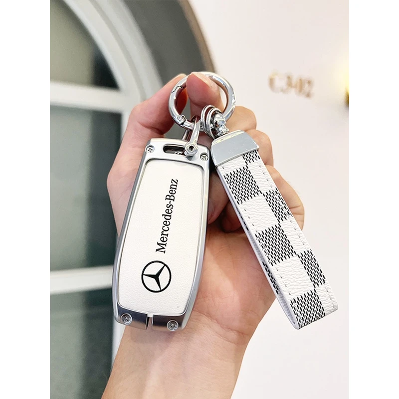 奔驰钥匙套女性新A级C级E级A200L包C260L车E300L壳GLC300/GLA扣款