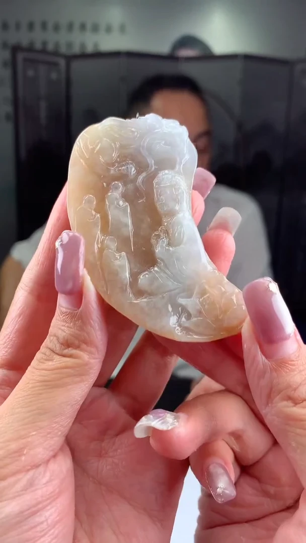 【闪购商品】定制翡翠未镶嵌挂件多样性发货（拍一发一）