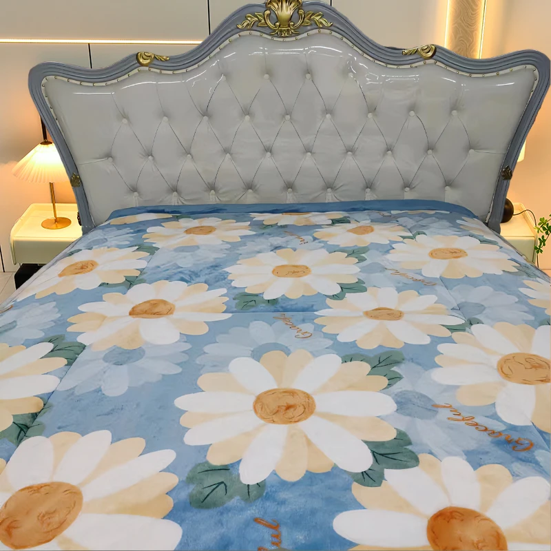 花开四季超柔被子1.5*2.0