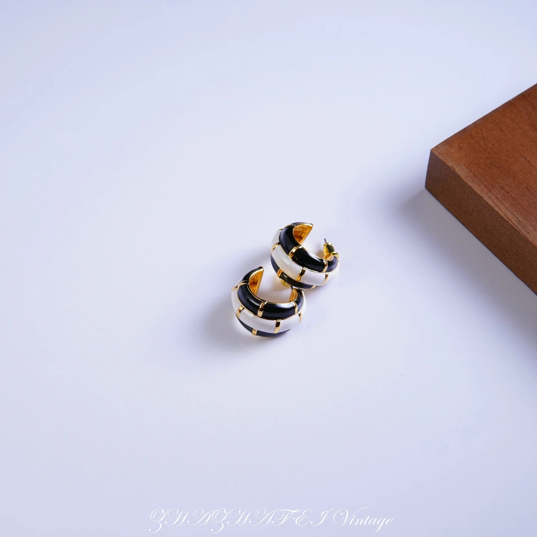 铜合金耳饰 溯源好物简约百搭耳饰~8756