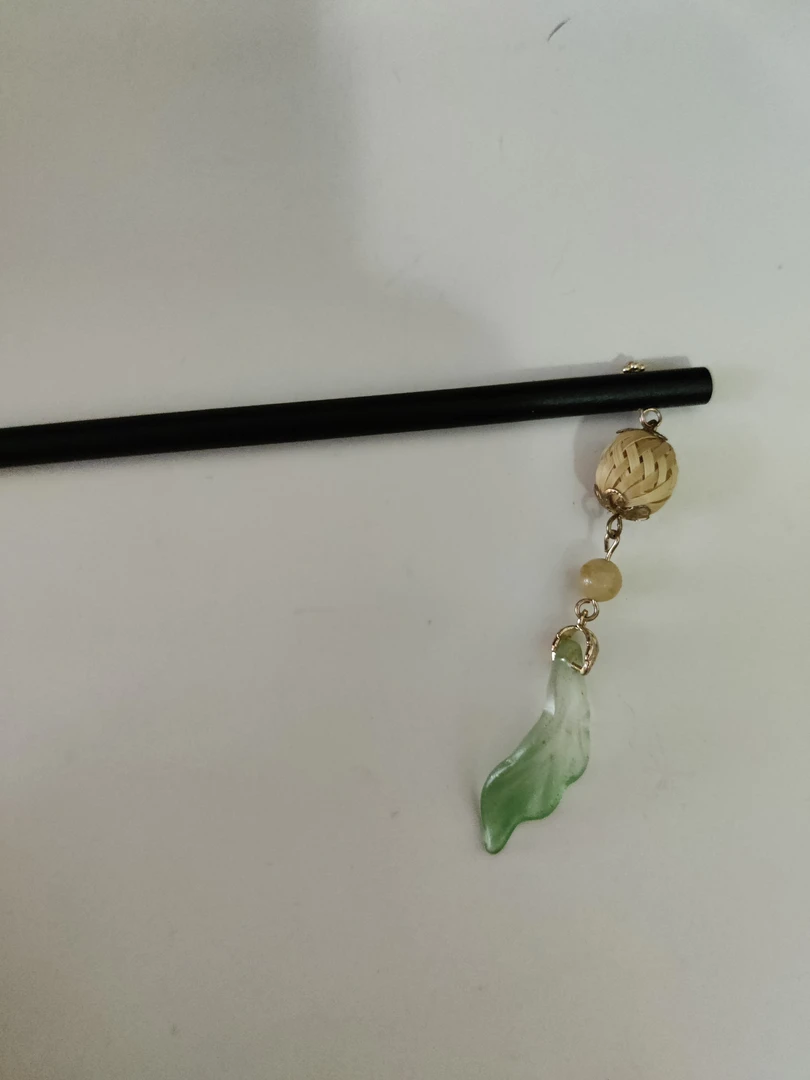 手工竹丝编织发簪竹丝编织耳饰