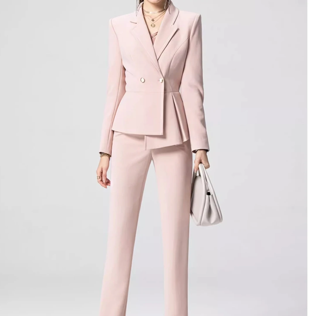 Z002职业套装休闲女神范商务时尚职业女装气质孤品低