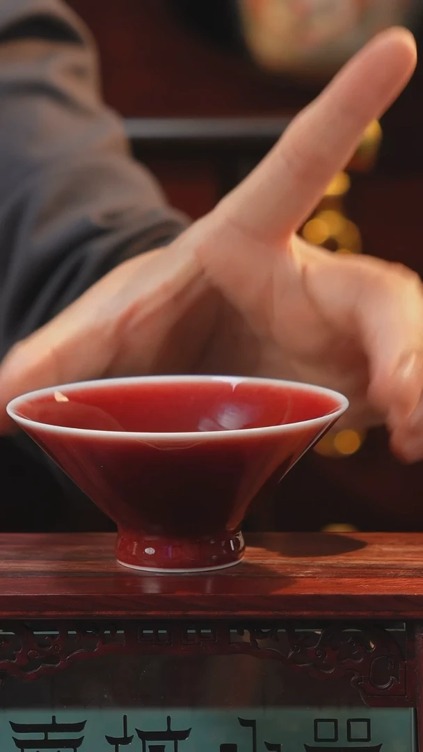 【闪购商品】摆件纯手工高温陶瓷工艺〖郎红〗