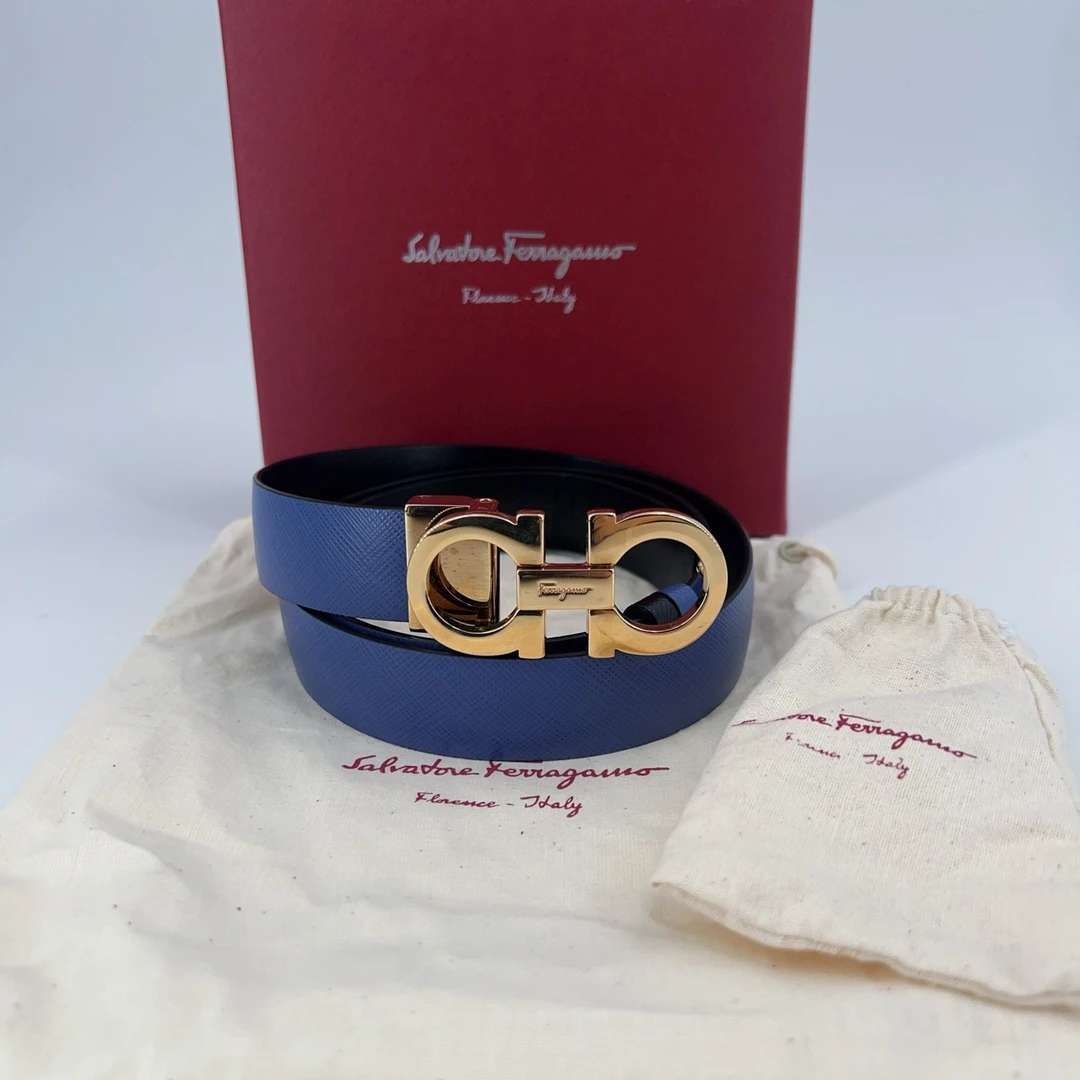 95新 FERRAGAMO/菲拉格慕 菲拉格慕90cm腰带a4395