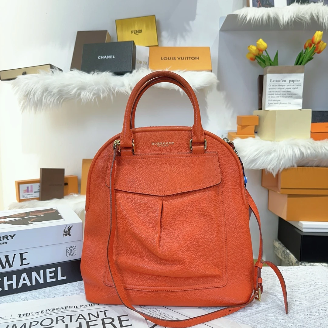 95新 BURBERRY/博柏利 bbr巴宝莉手提单肩包gk017