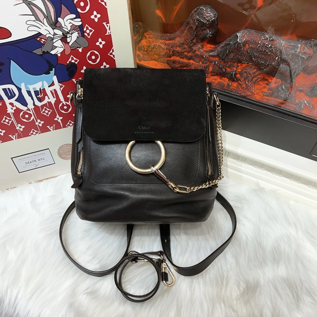 95新 Chloe/蔻依 蔻依双肩包 cj2345