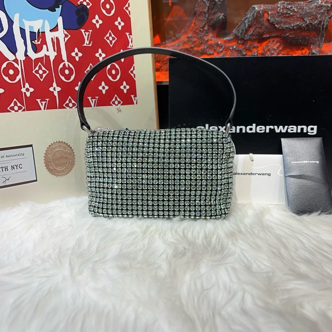 全新未使用 Alexander McQueen/亚历山大·麦昆 亚历山大钻包a5038