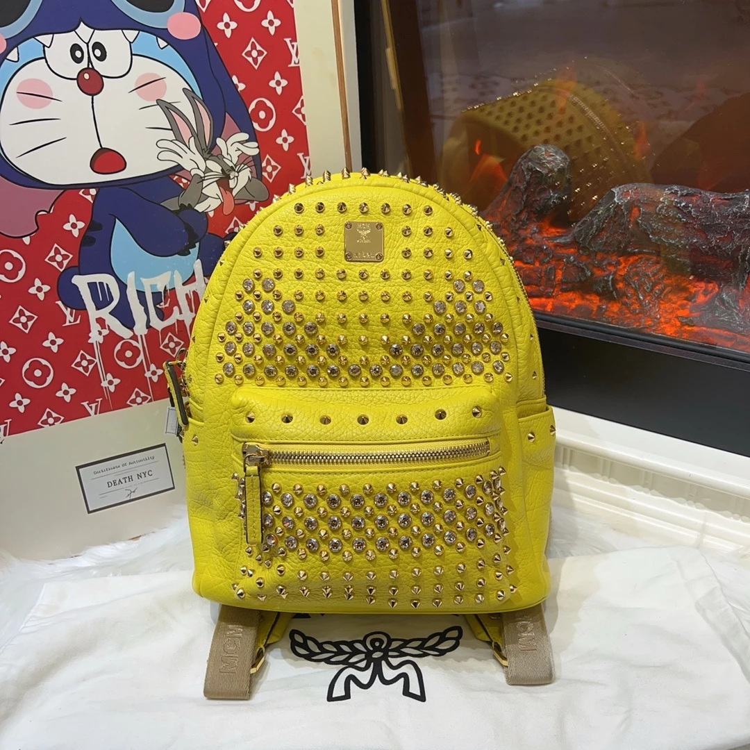 95新 MCM mcm双肩包 cj2524
