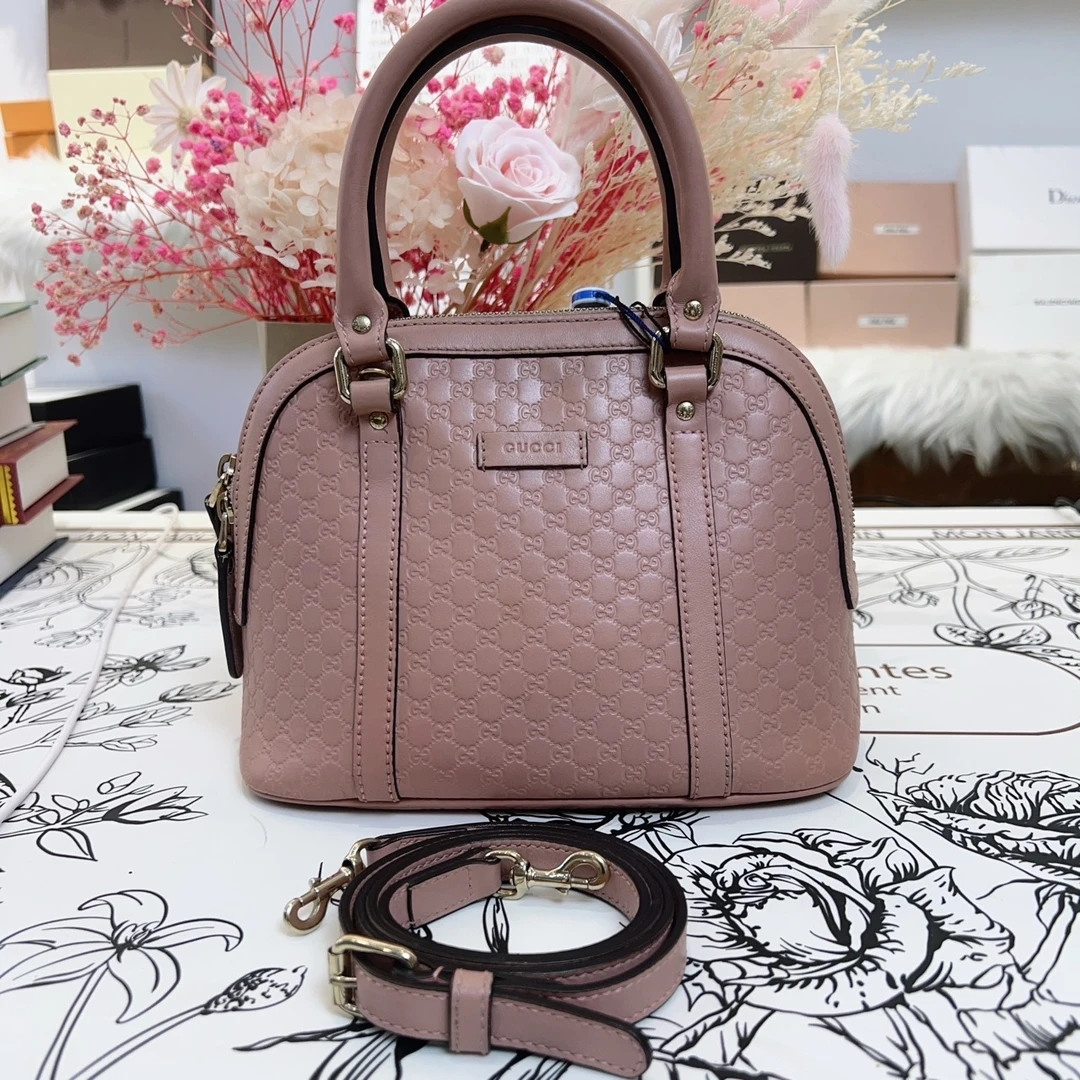 95新 GUCCI/古驰 Gucci古驰贝壳单肩包 cj1717