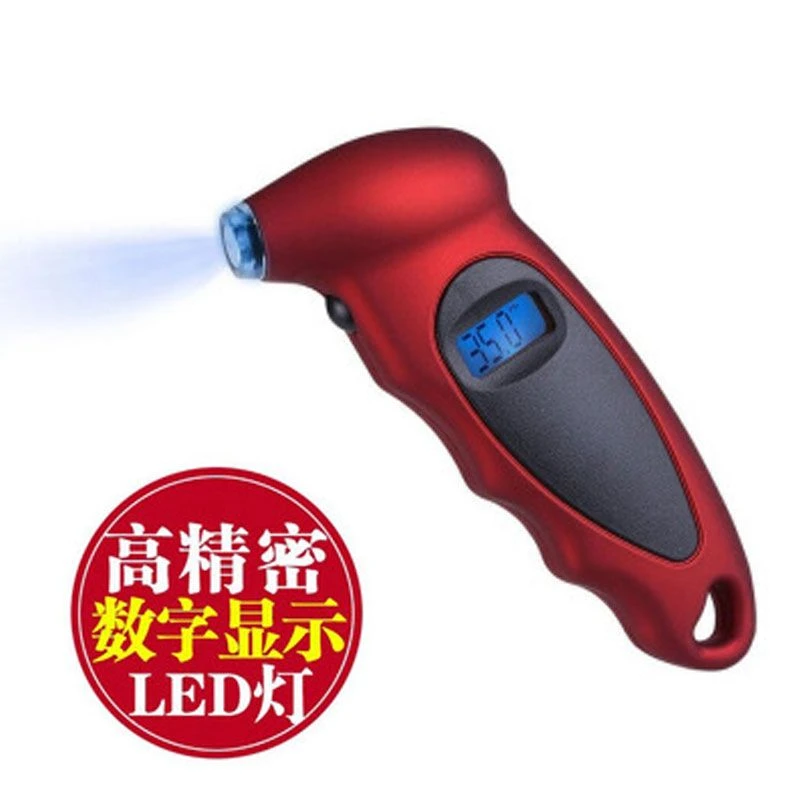 电子数显胎压监测表汽车胎压表汽车轮胎气压表胎压计监测器B51