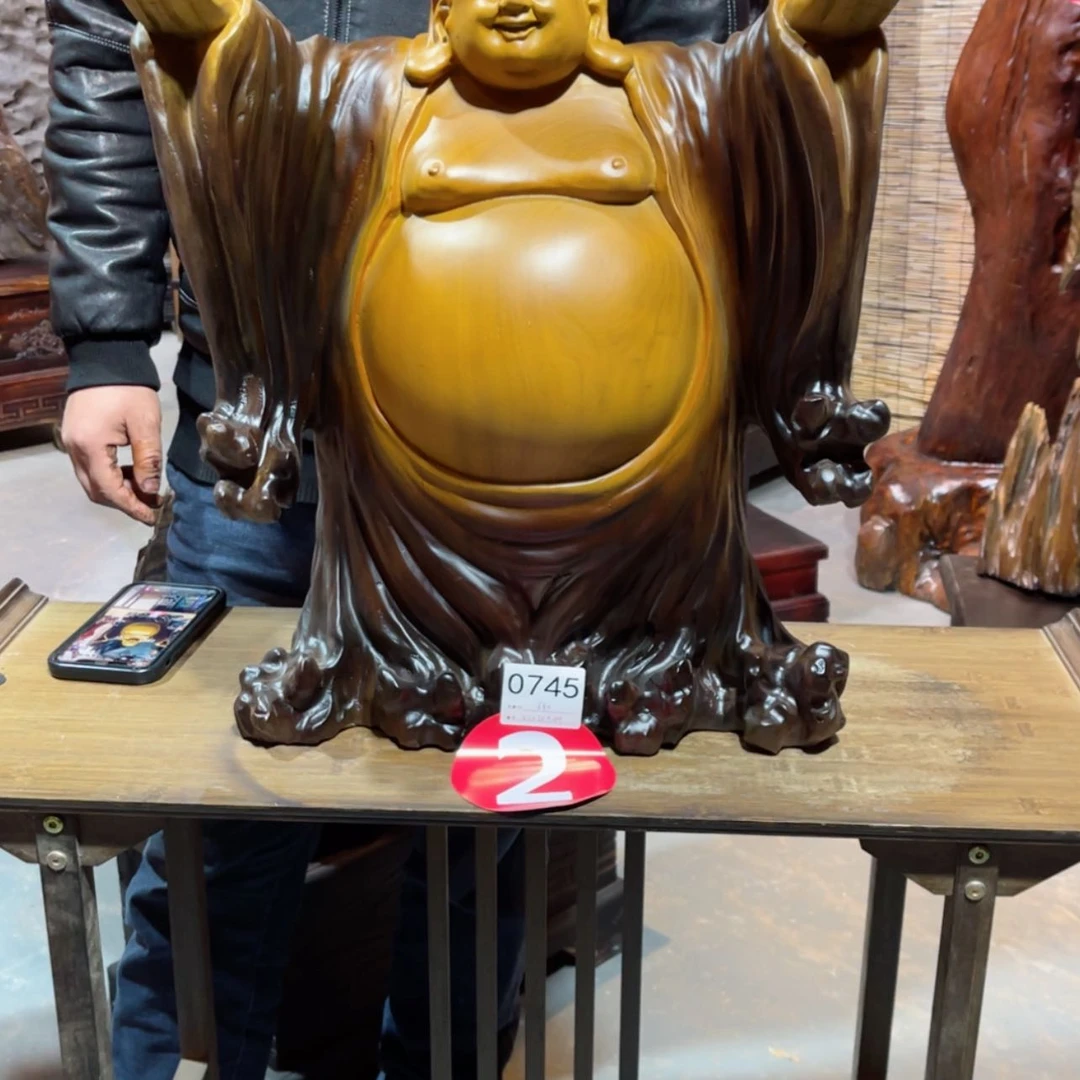 【闪购商品】樟木根雕田*哥