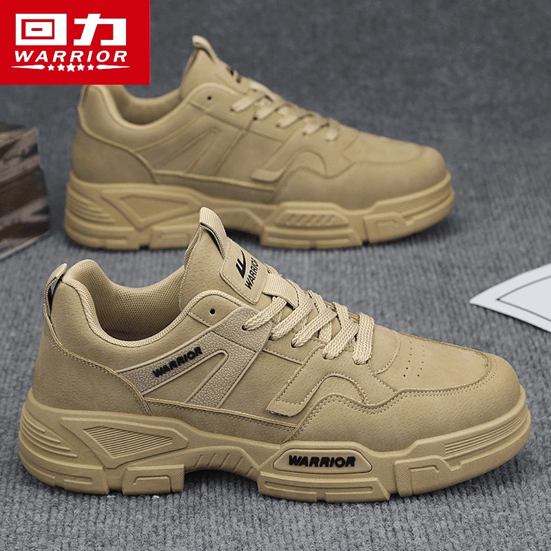 回力男鞋工装2024新款秋季工地运动防滑耐磨工作劳保休闲防水潮鞋